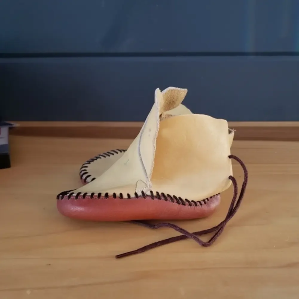 Vintage‎ Toddler Leather Moccasins